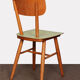 Pair of vintage wooden chairs for manufacturer Ton, 1960