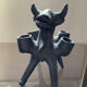Vintage ceramic candle holder