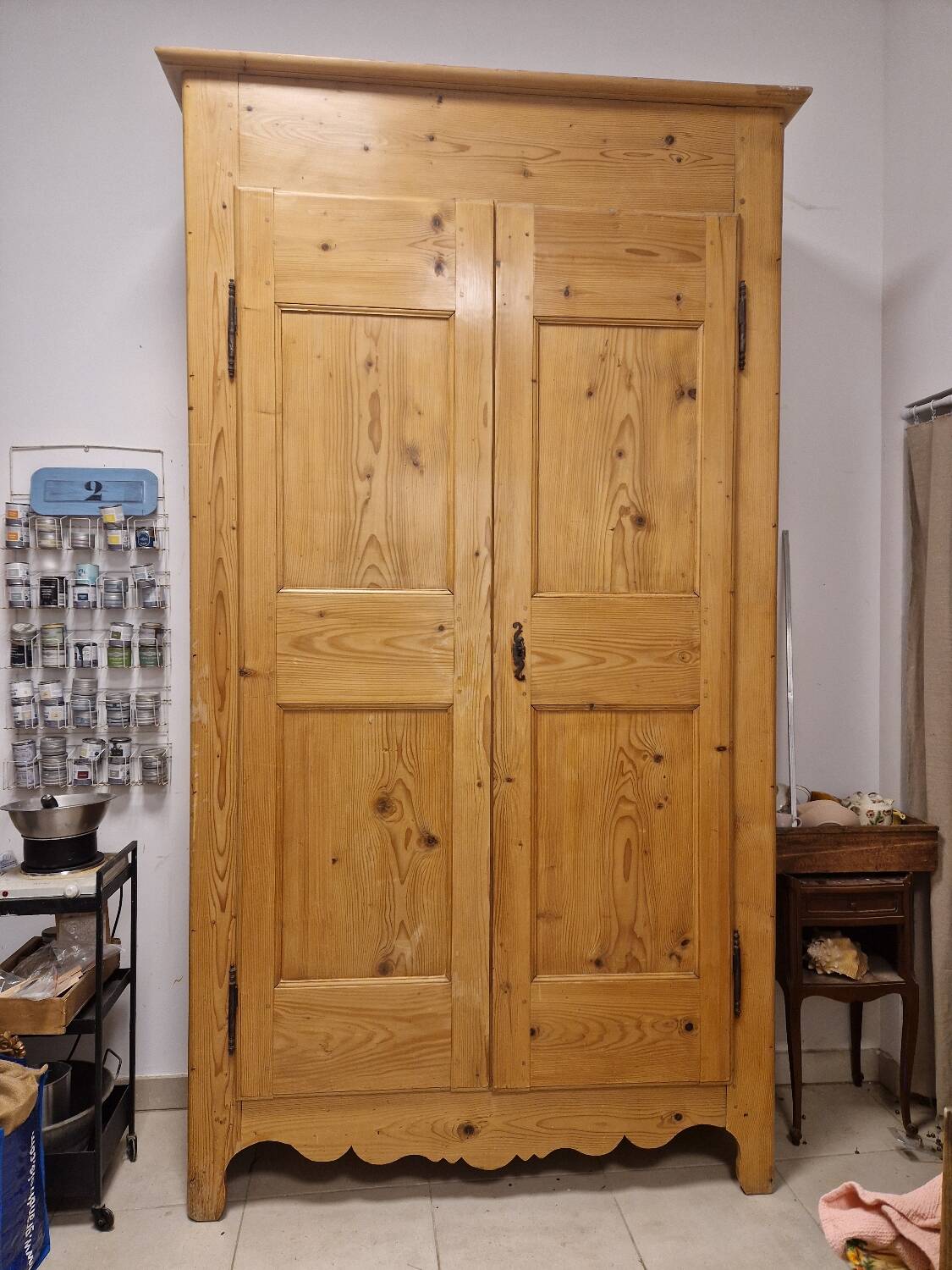 Large late 19th century wardrobe
