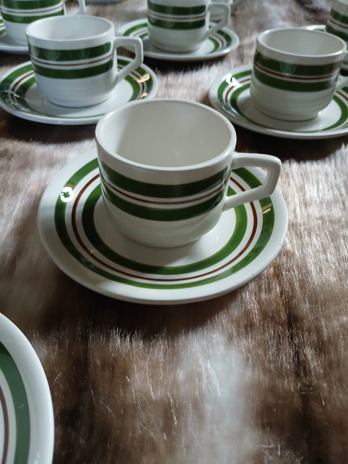 Service à café vintage Moulin des Loups
