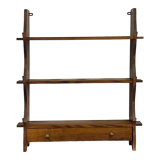 Wall shelf brutalist type