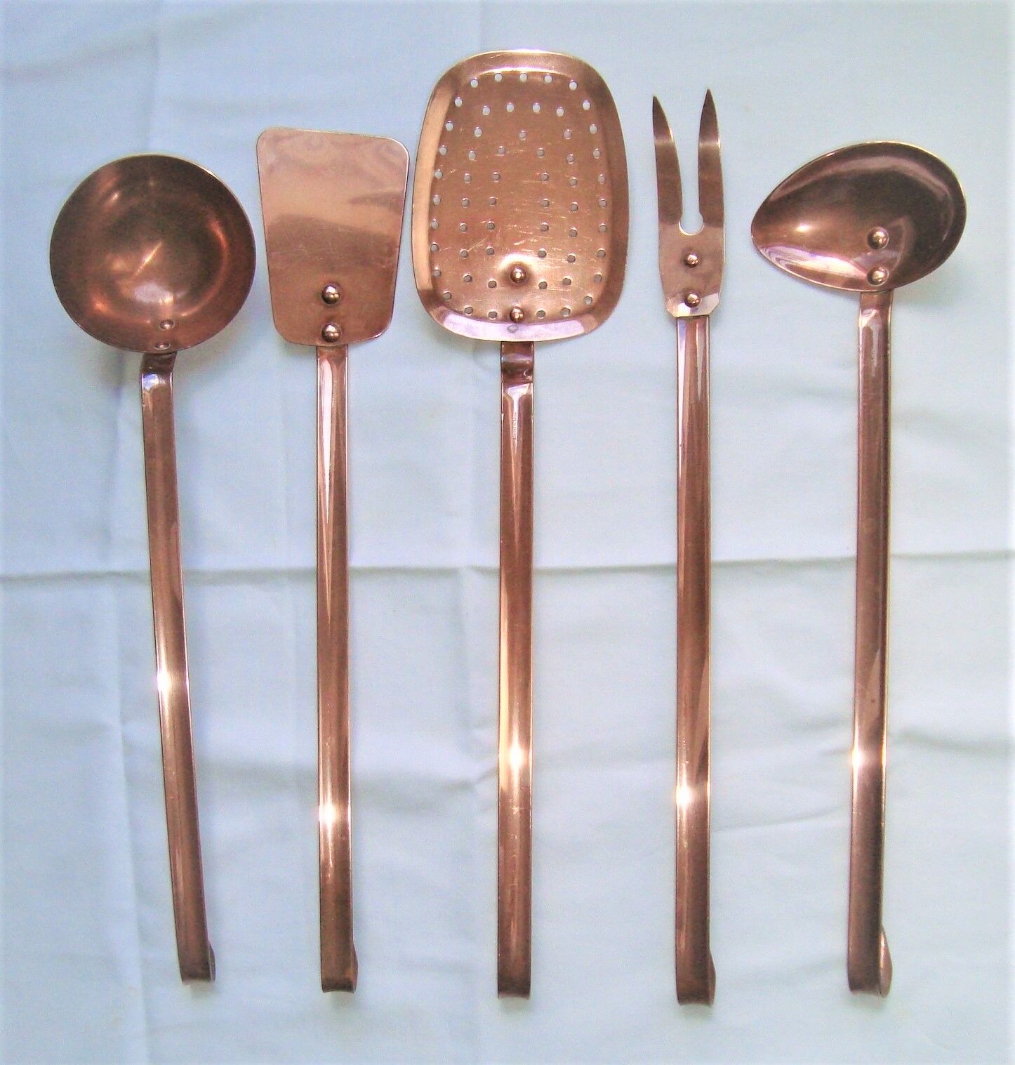 Copper kitchen utensils made in france