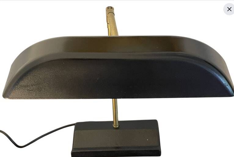 Designer desk lamp, Egon Hillebrand for OMI