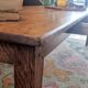 Large solid oak farmhouse table with two drawers 260 cm x 100 cm