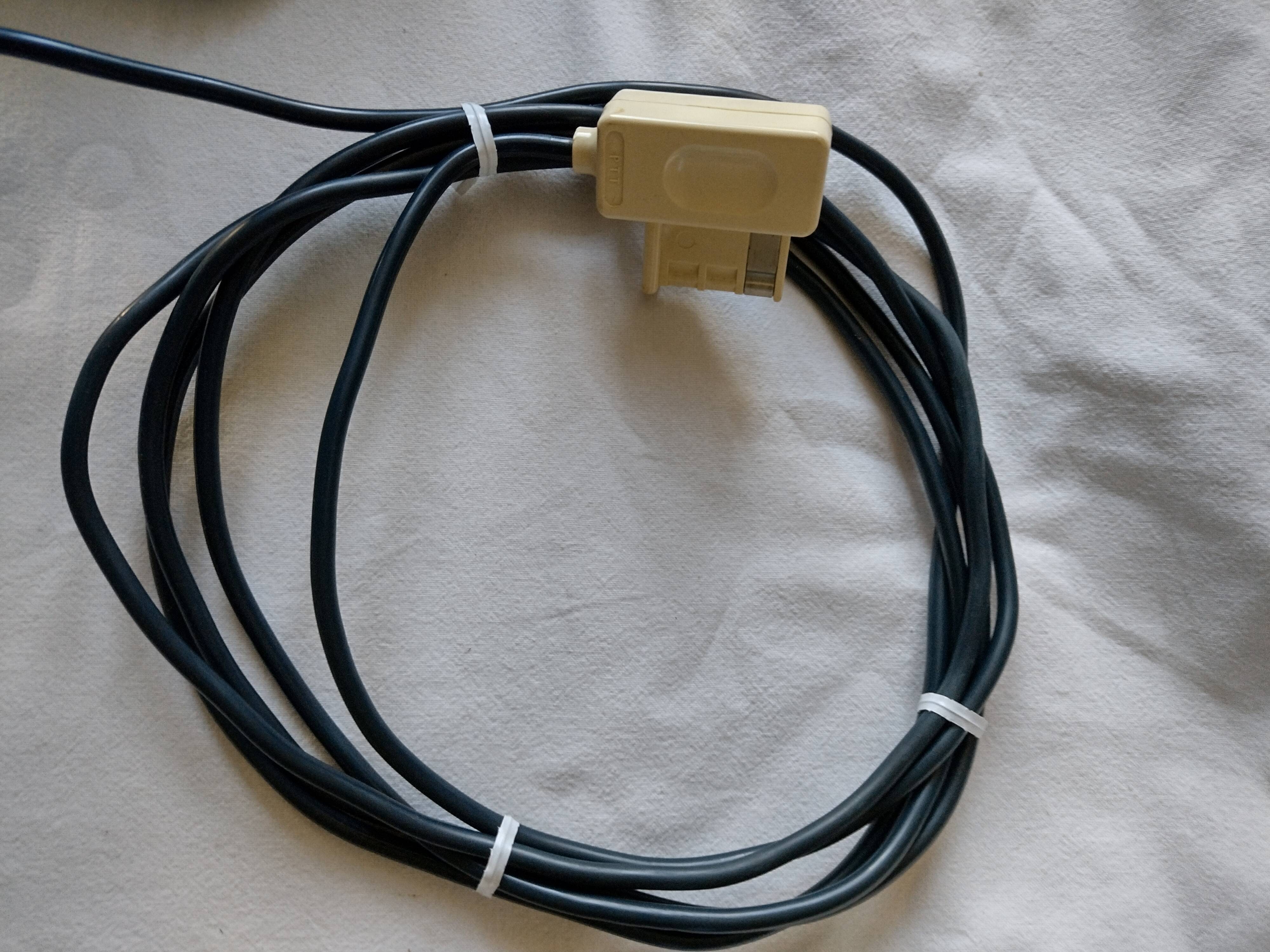 Old Blue Phone Vintage S63 Socotel with Ptt Keyboard