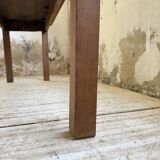 Walnut farmhouse table 2.10m from the 50s