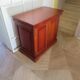 Occasional furniture - TV unit - Rotating tray - Louis Philippe - Solid wood