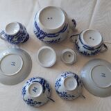 One-on-one tea service, hard porcelain from Japan