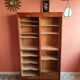 Filing cabinet with curtains