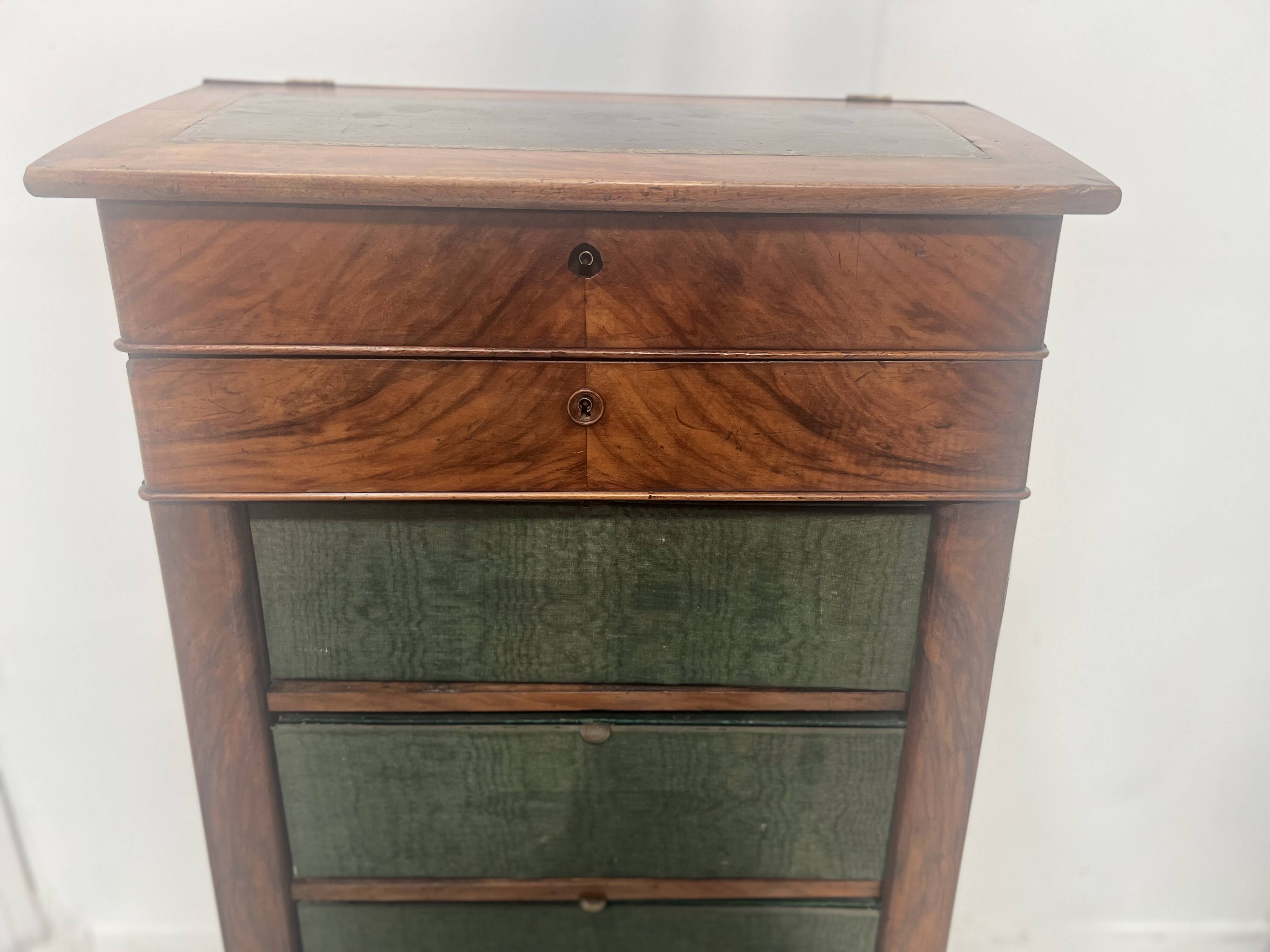 Old 19th century notary's clerk's desk