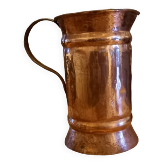 Copper pitcher