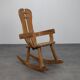 Brutalist Rocking Chair by De Puydt, 1970s