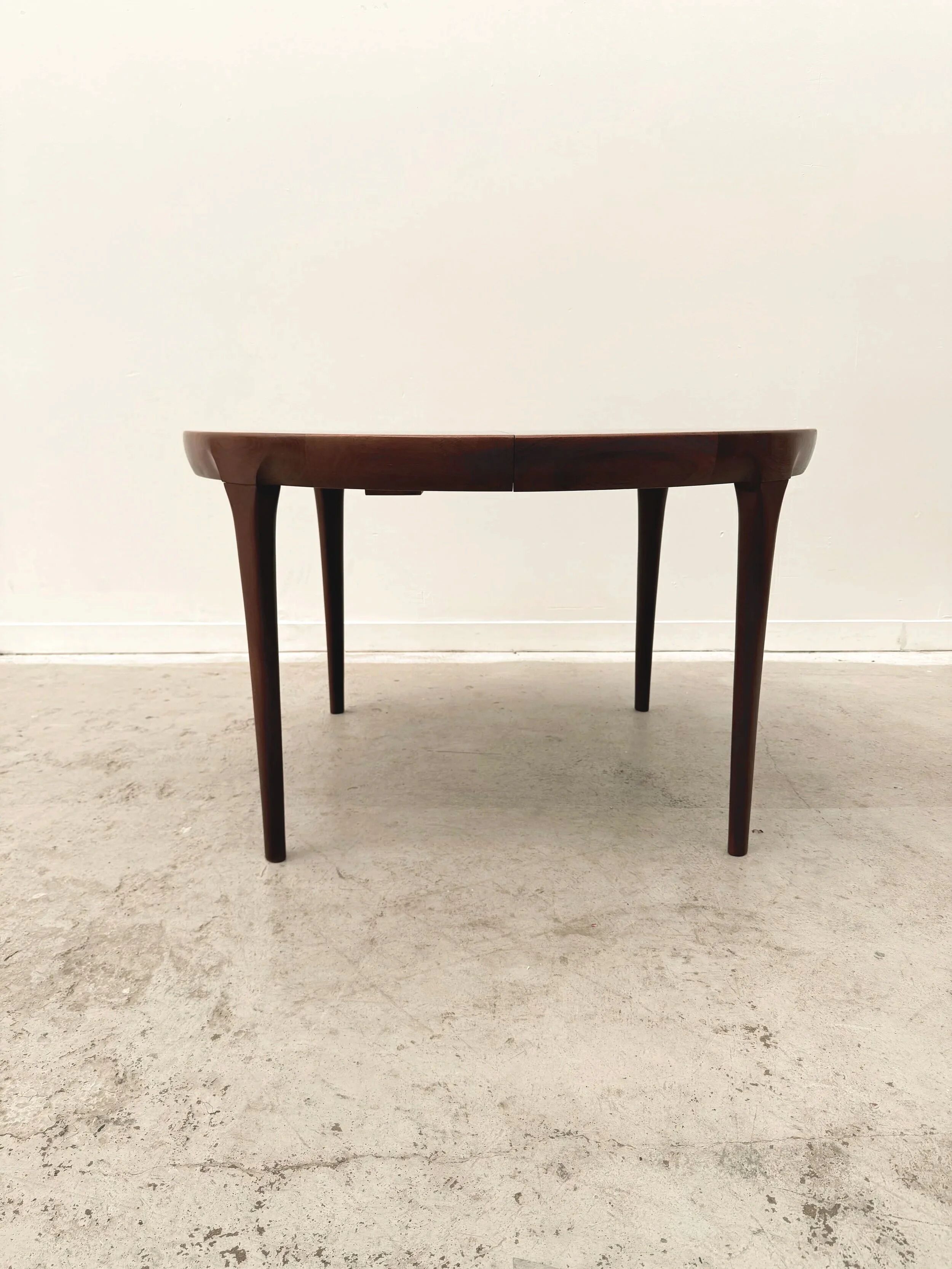 Dining table by Kofod Larsen for Faarup Mobelfabrik in teak, Denmark 1960.