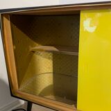 Vintage buffet bar with sliding window