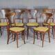 Set of 6 caned chairs, Thonet No. 221, circa 1910