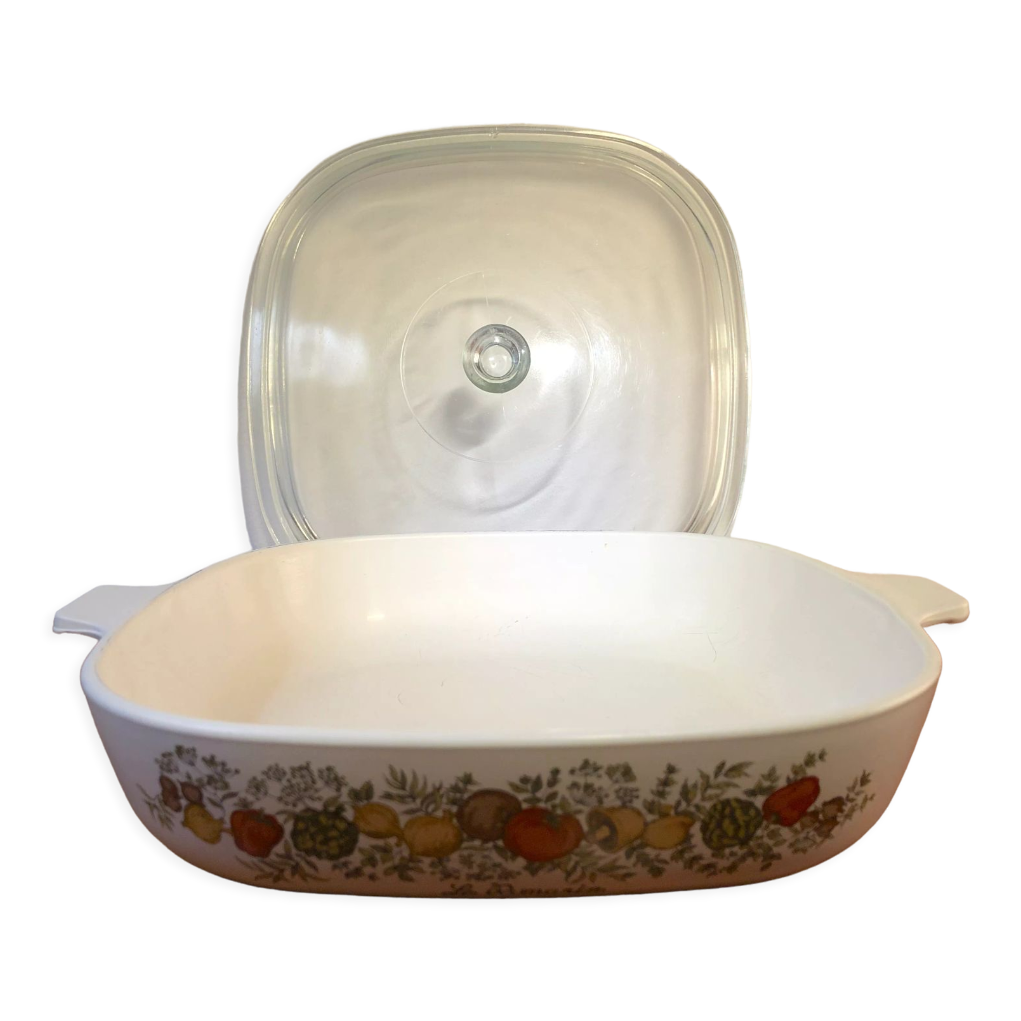 Cocotte vintage Pyroflam Le Romarin - made in Hollande