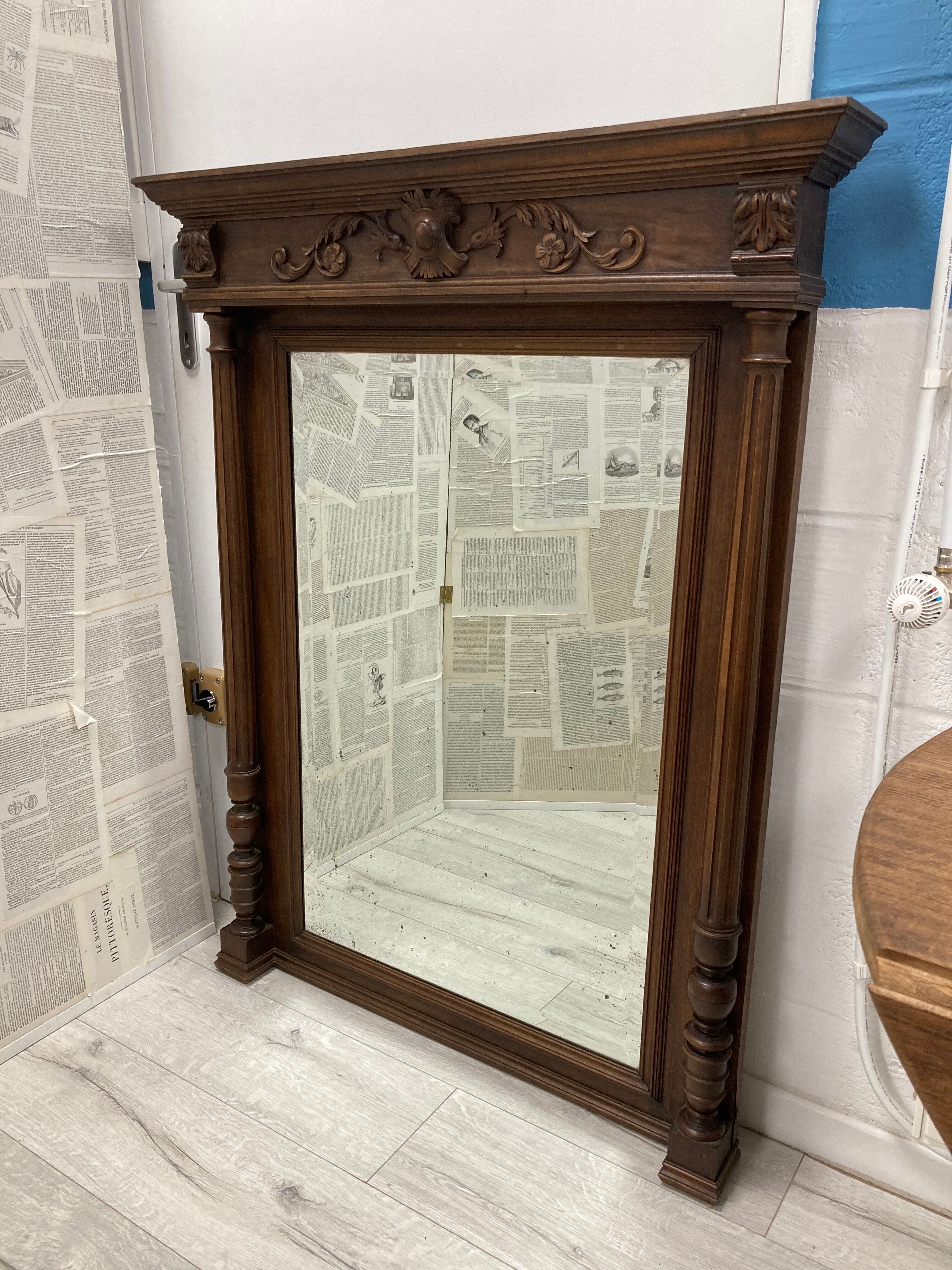 Mirror Louis XVI style 120x95cm