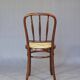 Set de 2 chaises Kohn bistrot cannées 1920 - bentwood -