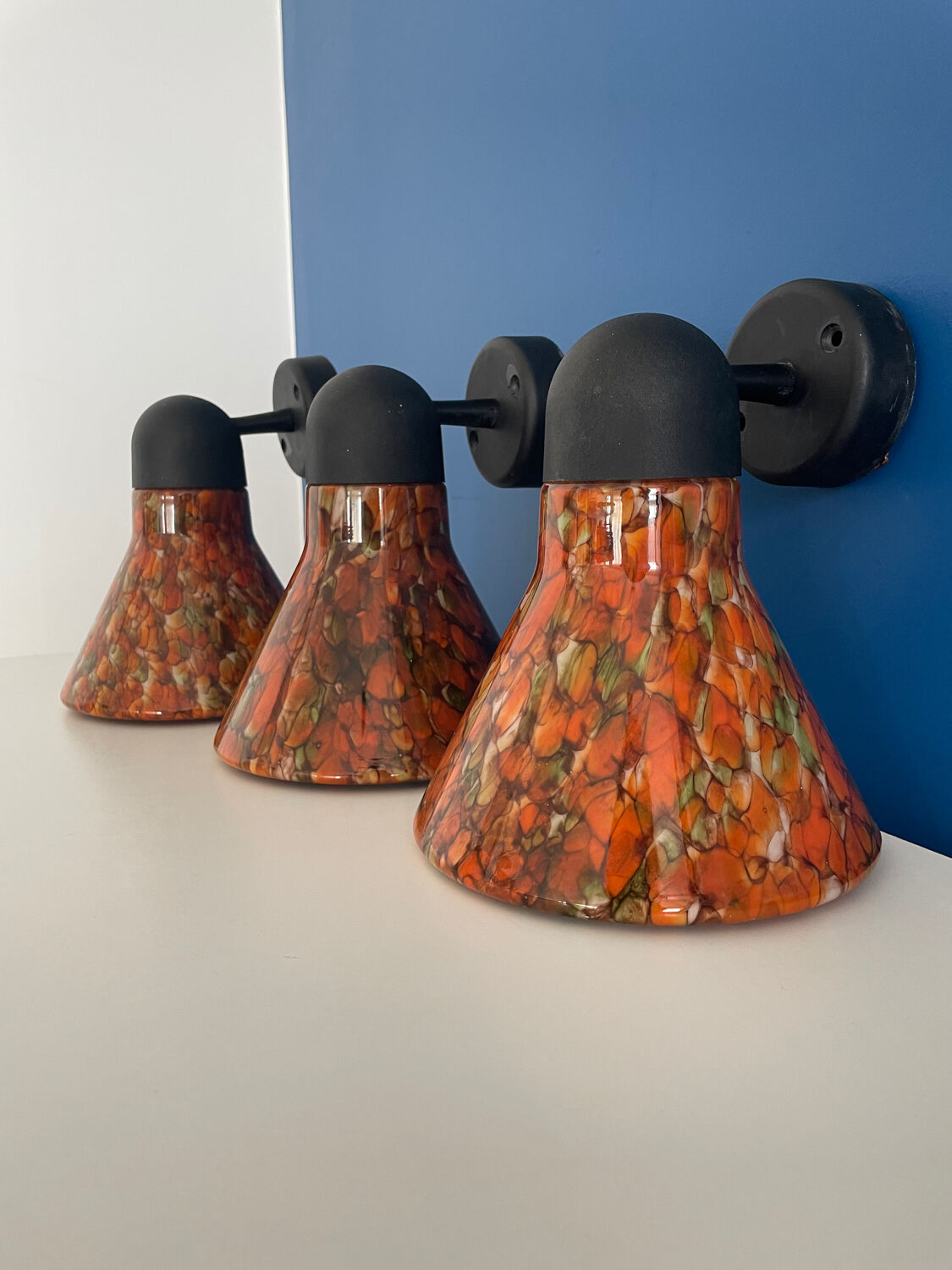 Wall lamp Peill & Putzler germany year 1970