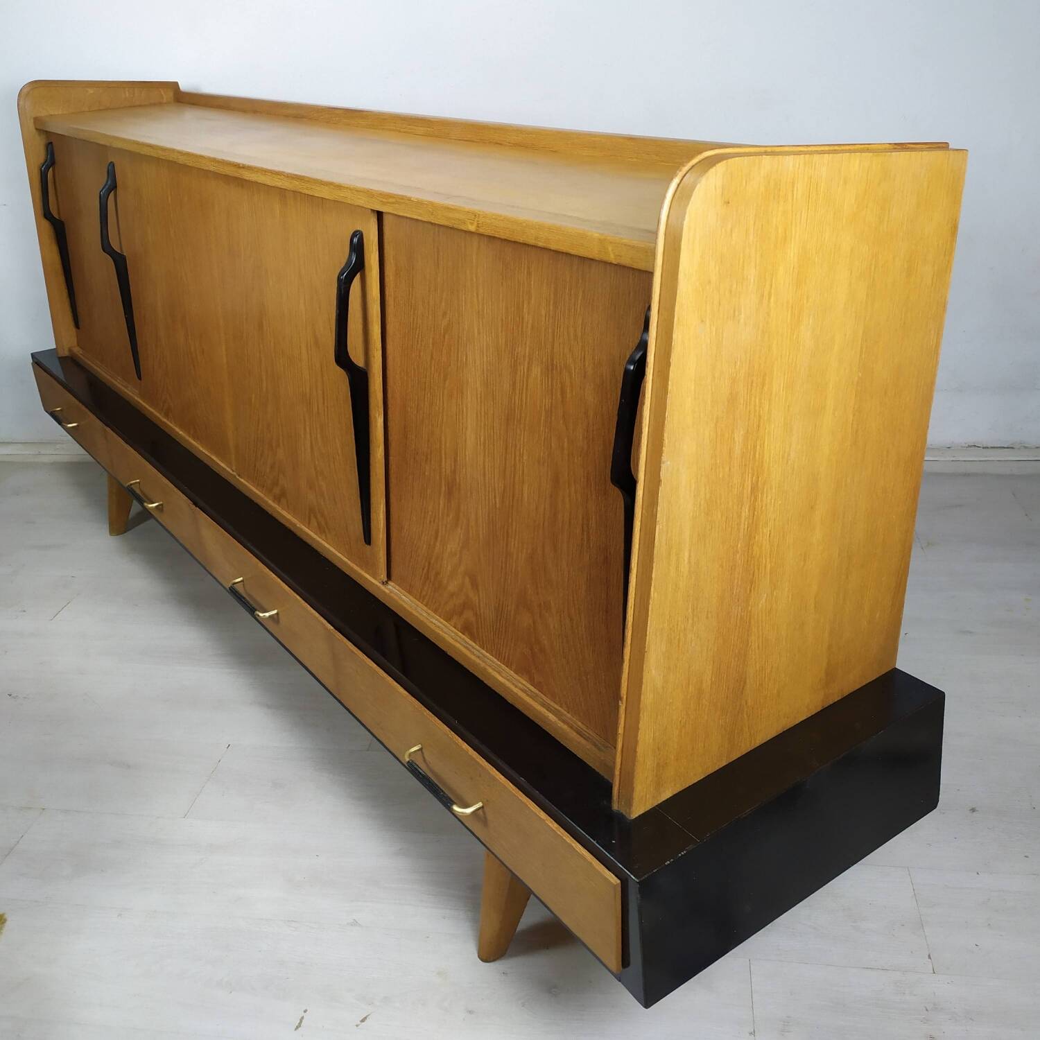 Vintage oak enfilade
