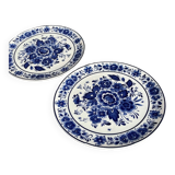 Plaque assiette antique bleu Royal Delft