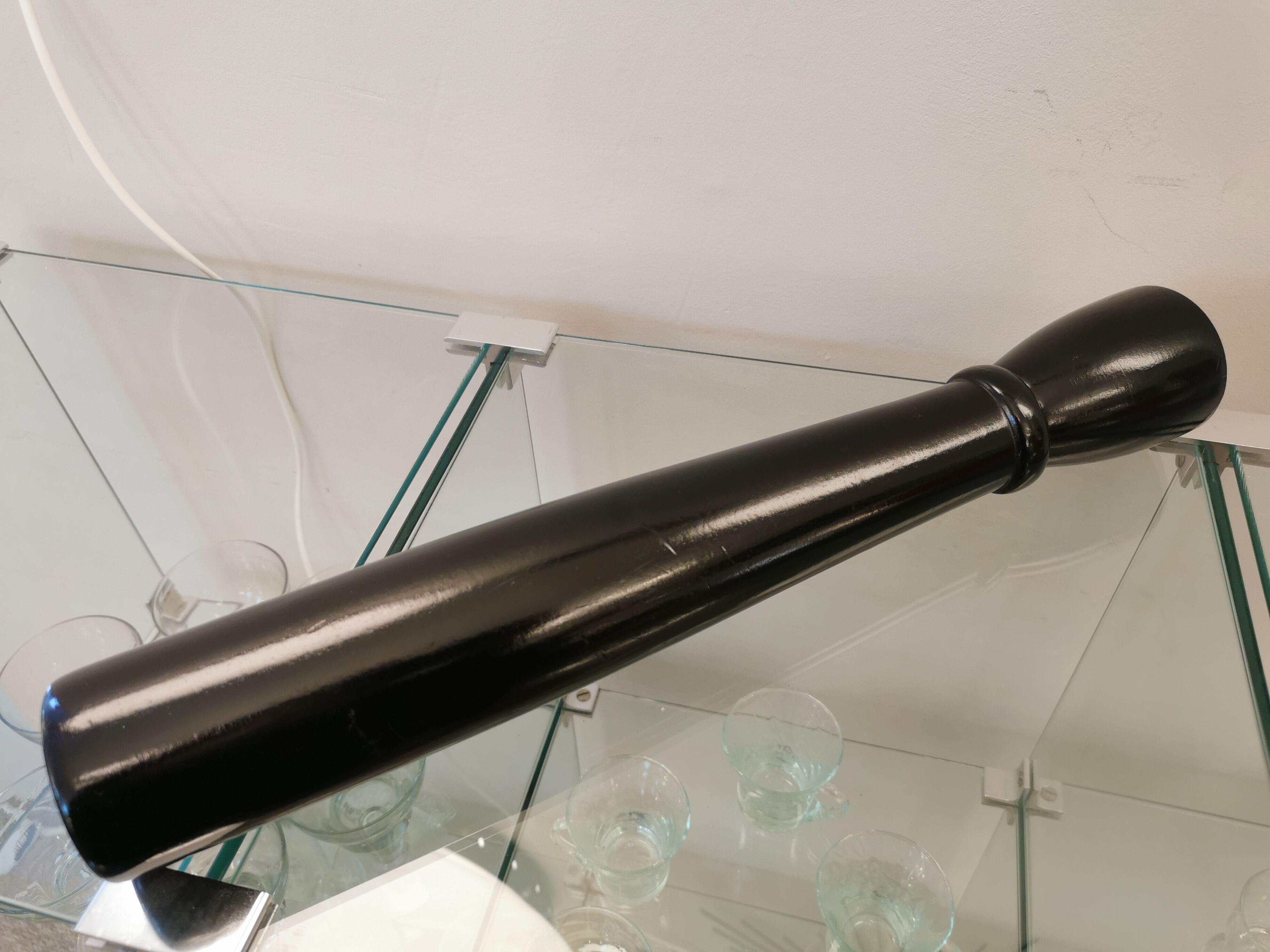 Vintage wooden pepper mill