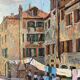 Mediterranean port landscape by Dulac