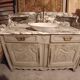 Antique marble washstand – basin & taps