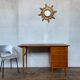 Scandinavian teak desk design 1960 feet spindles