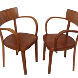 Pair of armchairs, 1940s