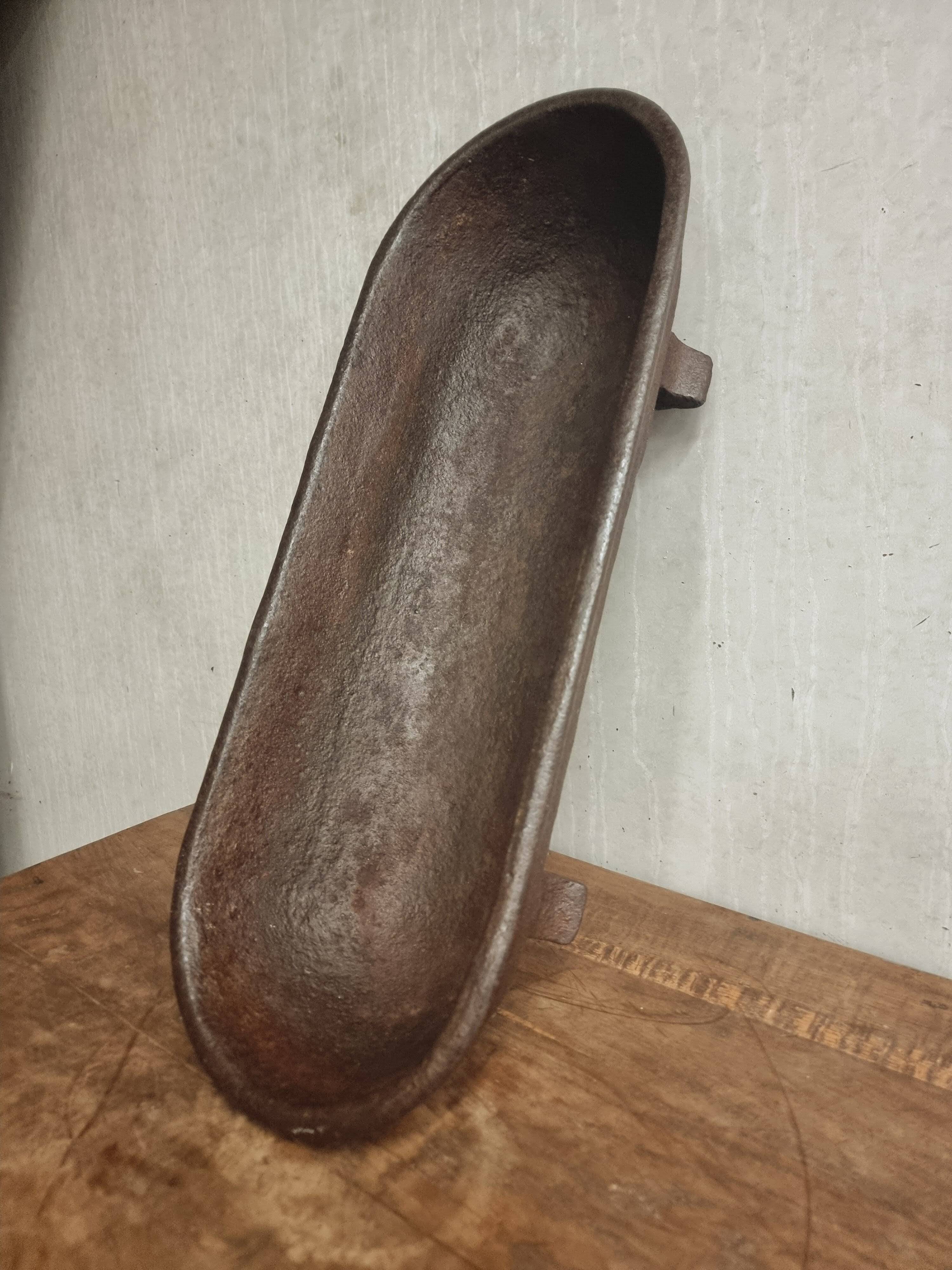 Antique trough water trough flower basin cast iron 29x75 cm