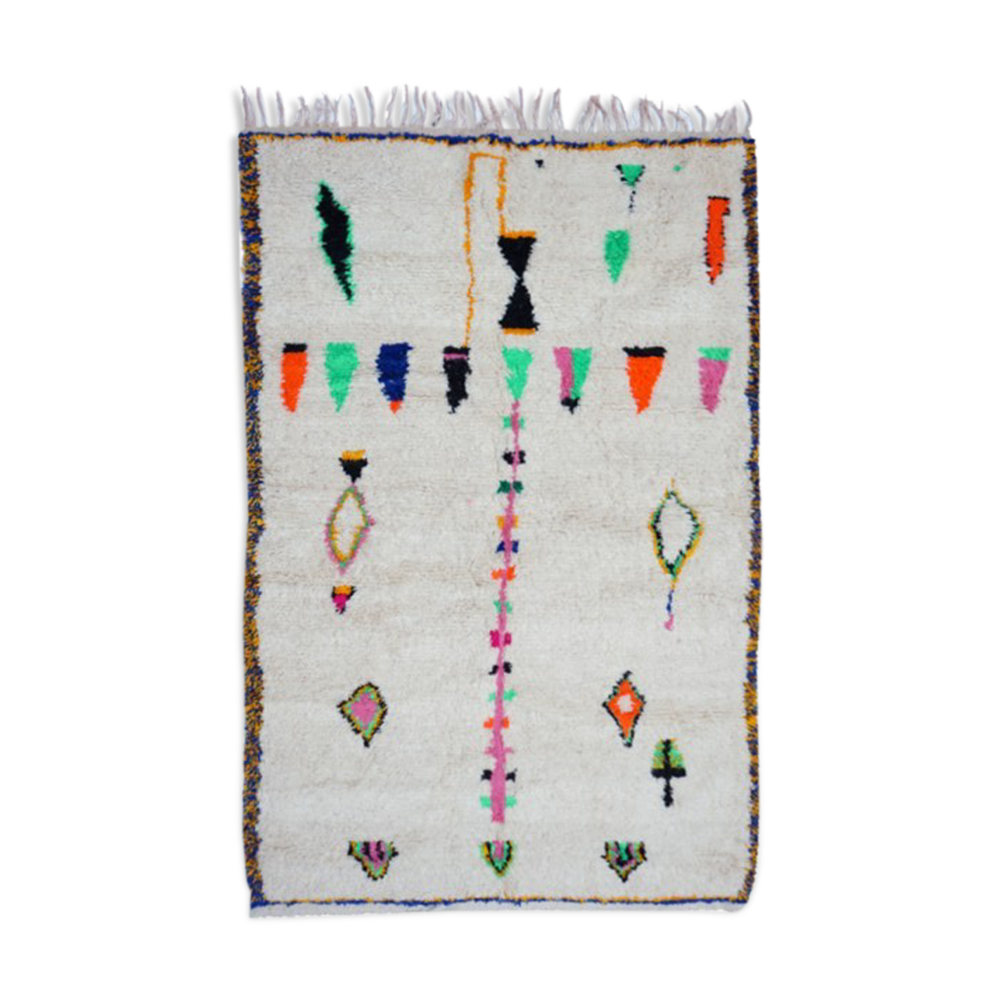 Colorful Berber carpet 250 x 150cm