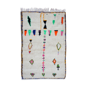 Tapis berbère coloré