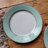 Set of 4 Senlis Luneville flat plates