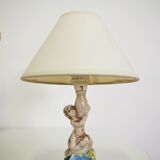 Desk Lamps with Lampshades Day, 1950s, Set of 2