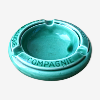 Green ashtray Compagnie Générale Transatlantique