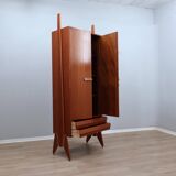 Armoire en teck, Italie, années 1960