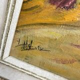 Tableau "Le bouquet jaune"