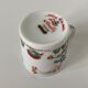 Tasse et sous-tasse en porcelaine de Limoges décorée à Chantilly dans le style japonais Kakiemon