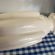 Lampe en bois sculpté Blanc d’Ivoire