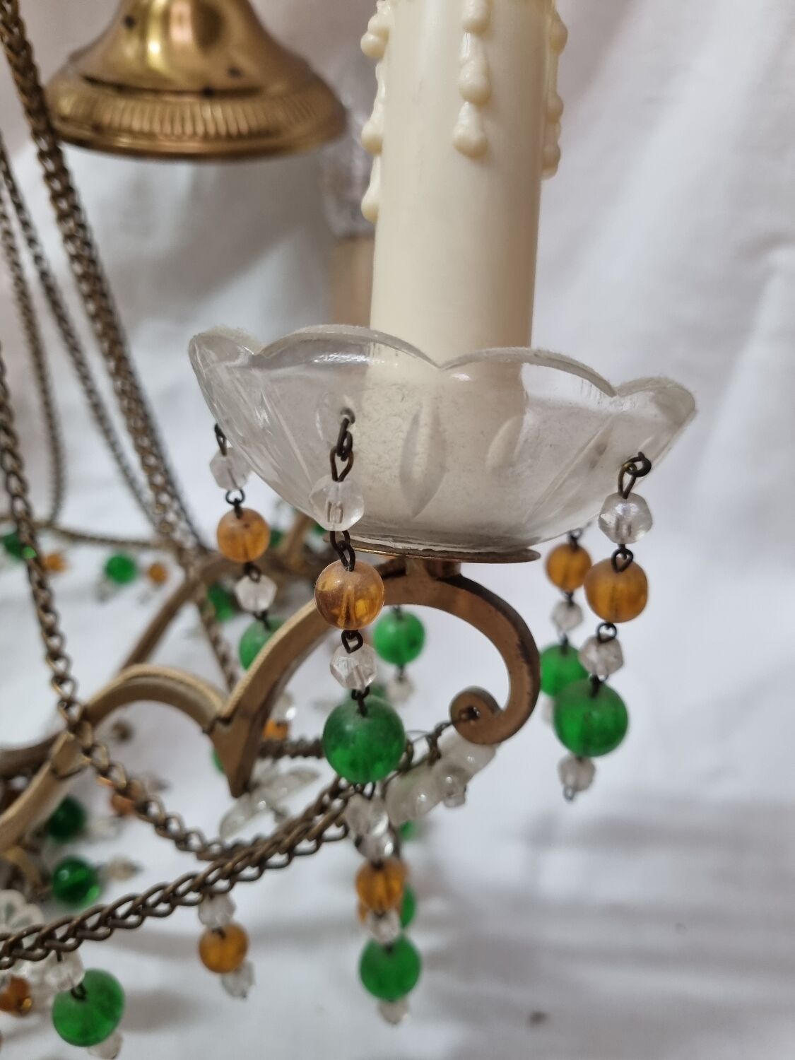 Tassel chandelier Italy, 1970