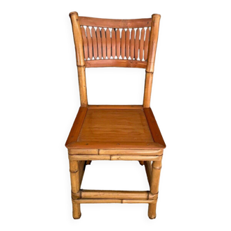 Small rattan chair for child 1950 20th century
