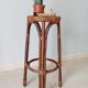 Vintage rattan high stool 60s/70s