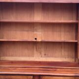 Walnut showcase buffet 19th