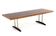 Rosewood / walnut coffee table 'Drachten' - mid century modern