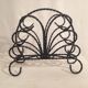 Magazines year 60 Black vintage wrought iron door