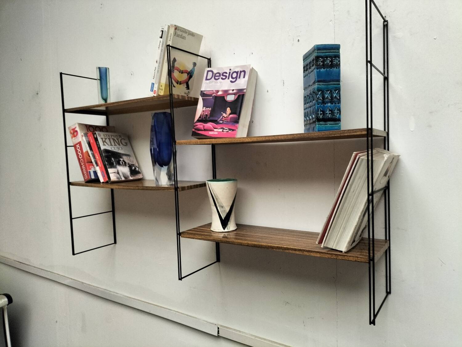 50s modular shelving unit