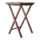 Table d'appoint pliante en bois