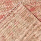 2x12 Stair Red & Pink Vintage Runner Rug, 73x382Cm