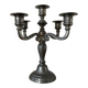 Antique candelabrum in pewter – 5 branches – France, mid 20th century